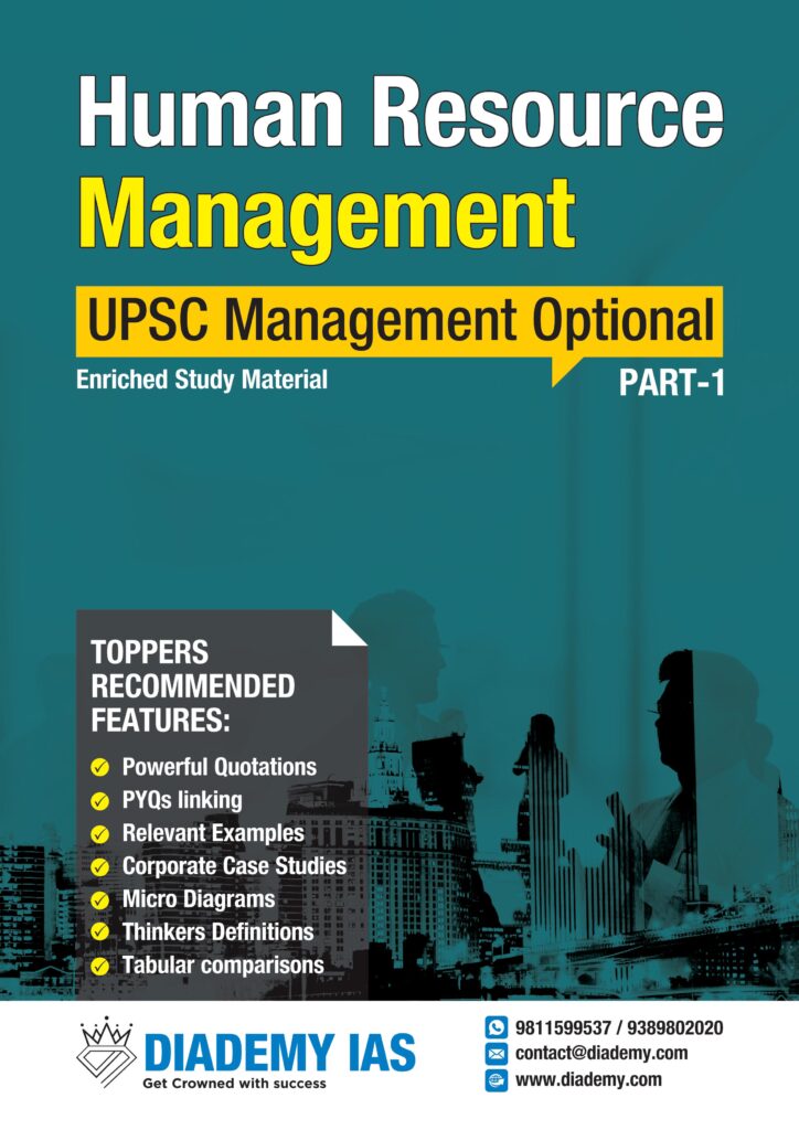 Management Optional for upsc booklists