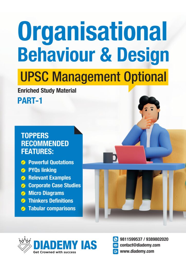Management Optional for upsc booklists